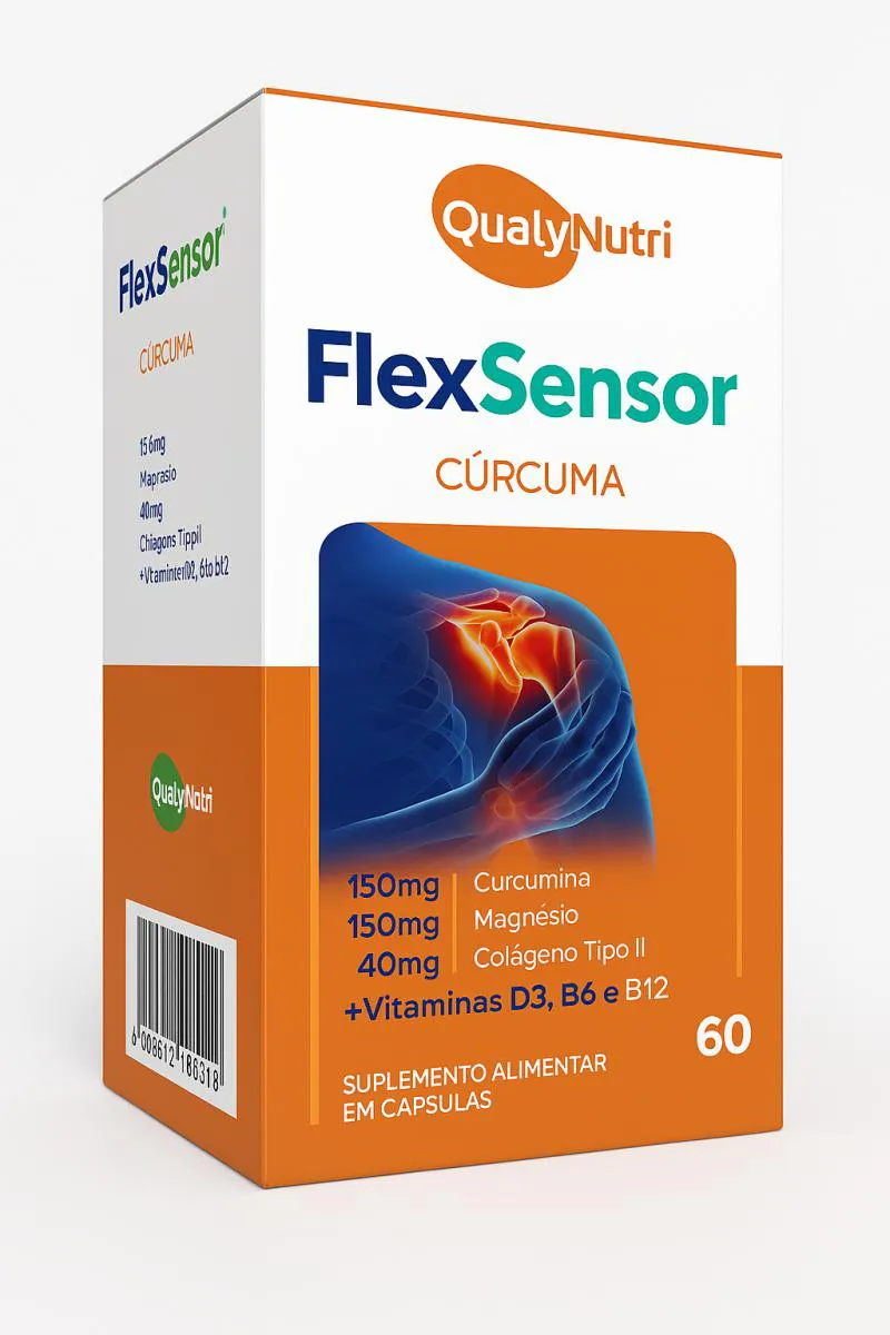 FLEX SENSOR CúRCUMA C60/CáPSULAS - QUALY NUTRI