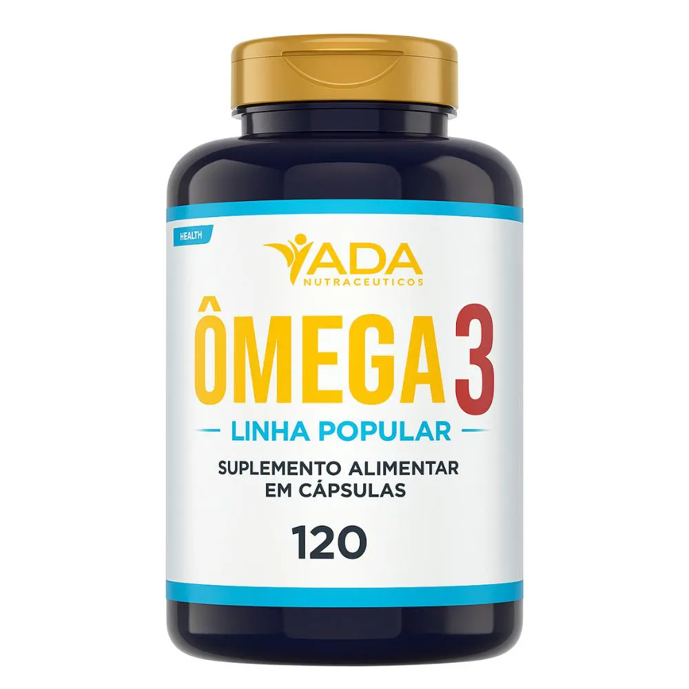 ÔMEGA 3 C/120 CáPSULAS - ADA NUTRACêUTICOS