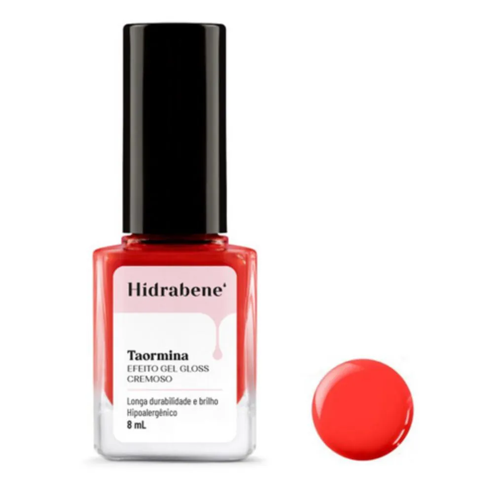 ESMALTE HIDRABENE HIPOALERGêNICO TAORMINA 8ML