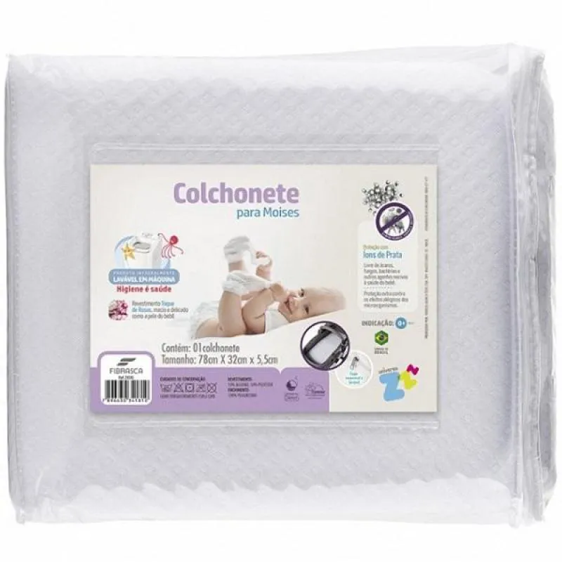 COLCHONETE MOISES COLCHAO PARA BERçOS E CARRINHOS