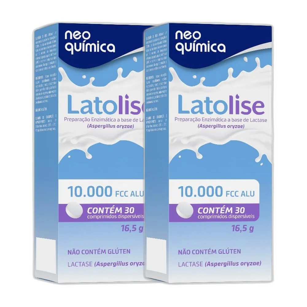 KIT 2X SUPLEMENTO LATOLISE 10.000 UFCC 30 CPR - NEO QUIMICA