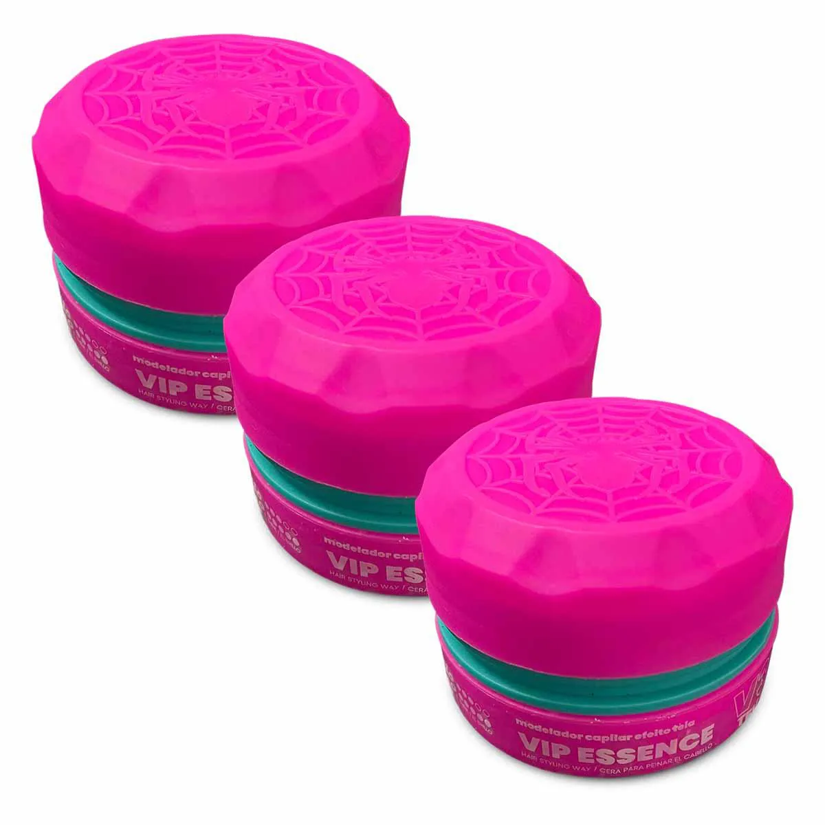 KIT 3X PASTA PARA CABELO TEIA VIP ESSENCE V3 80G ALFA LOOK`S