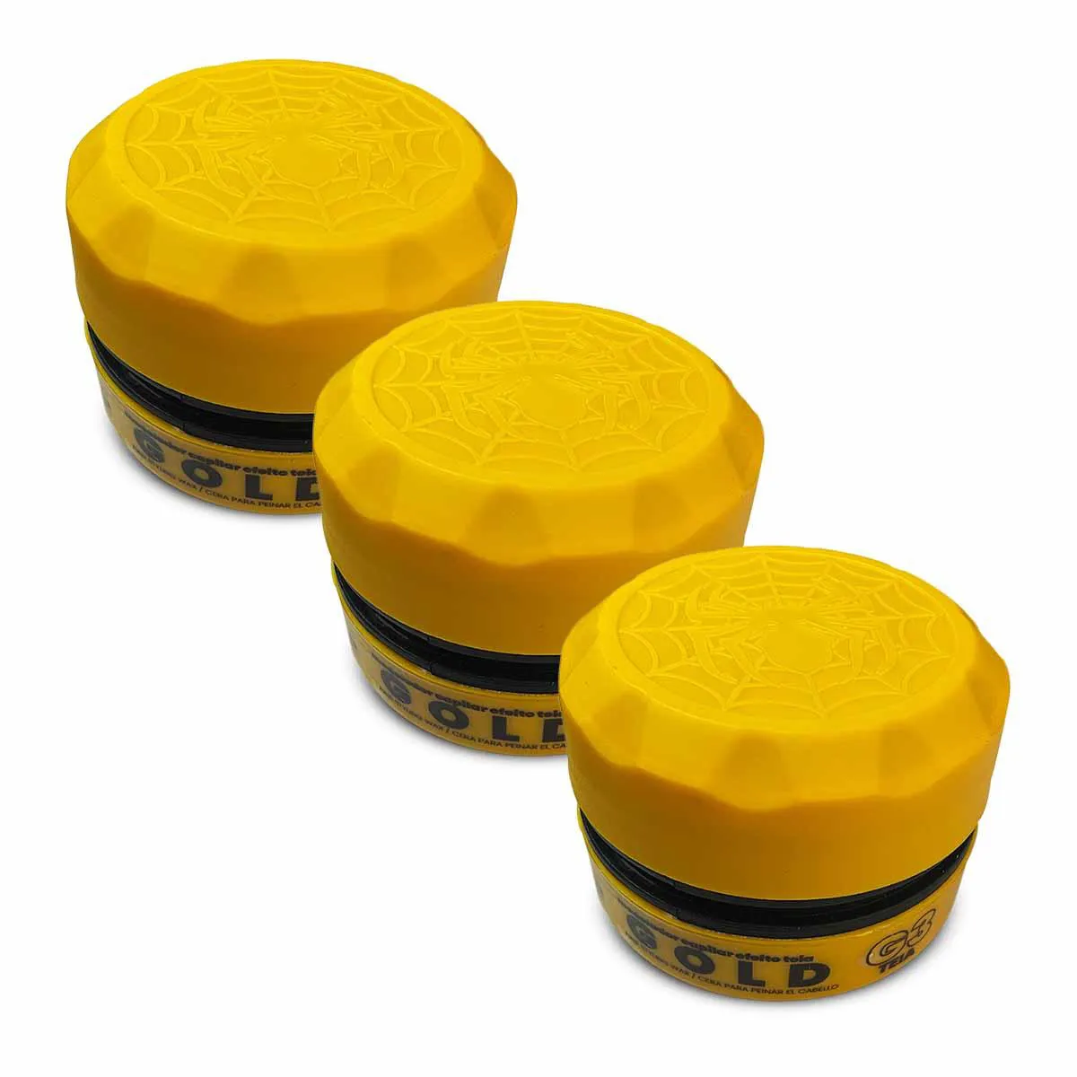 KIT 3X PASTA PARA CABELO EFEITO TEIA GOLD G3 80G ALFA LOOK`S