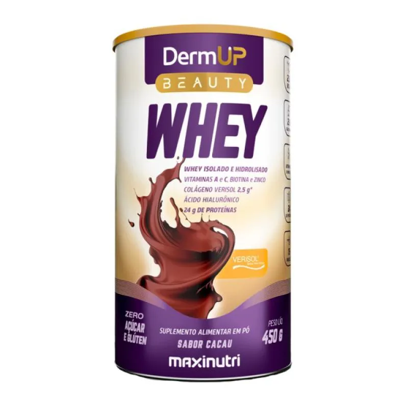 DERMUP BEAUTY WHEY (450G) - SABOR: CACAU