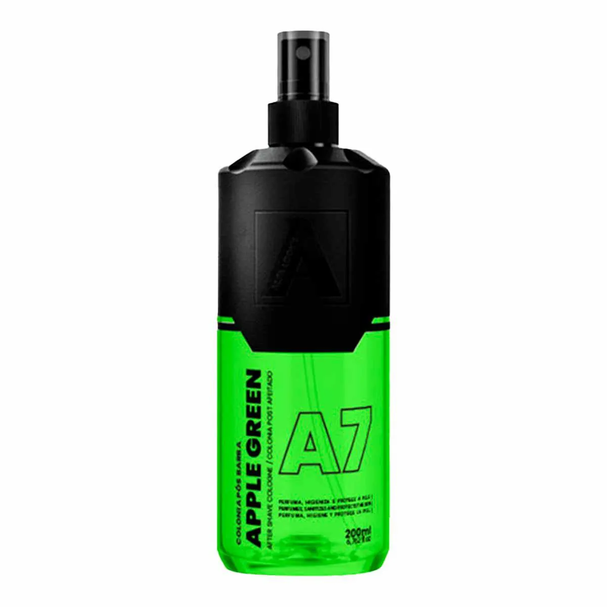 LOçãO PóS BARBA APPLE GREEN A7 ORIGINAL 200ML ALFA LOOK`S