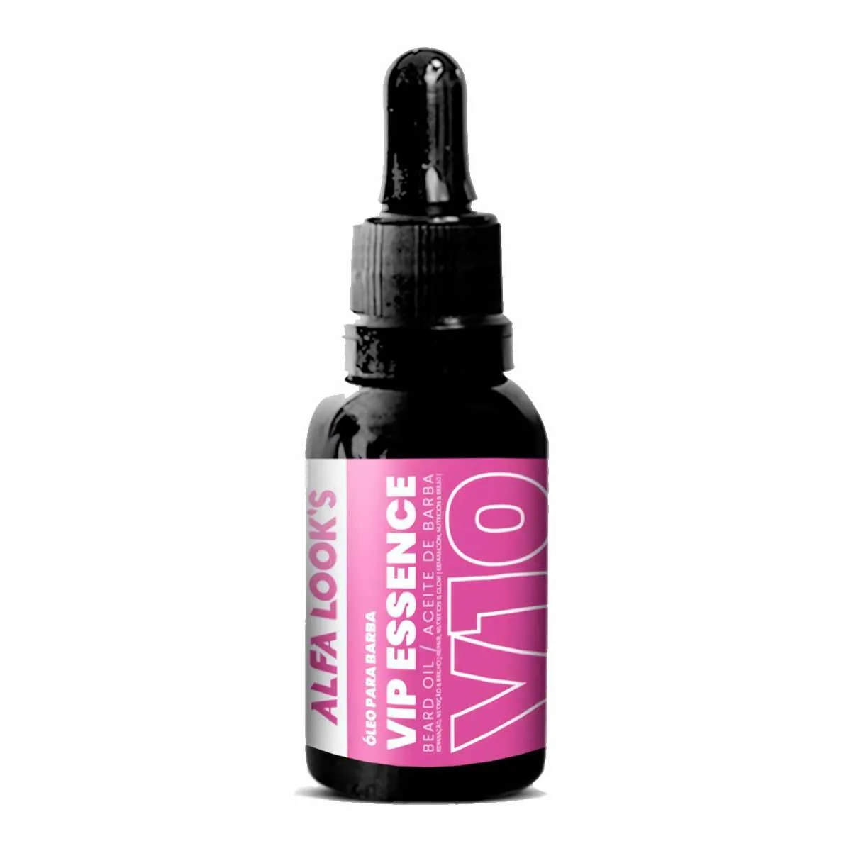 OLEO PARA BARBA HIDRATANTE VIP ESSENCE V10 30ML ALFA LOOK`S