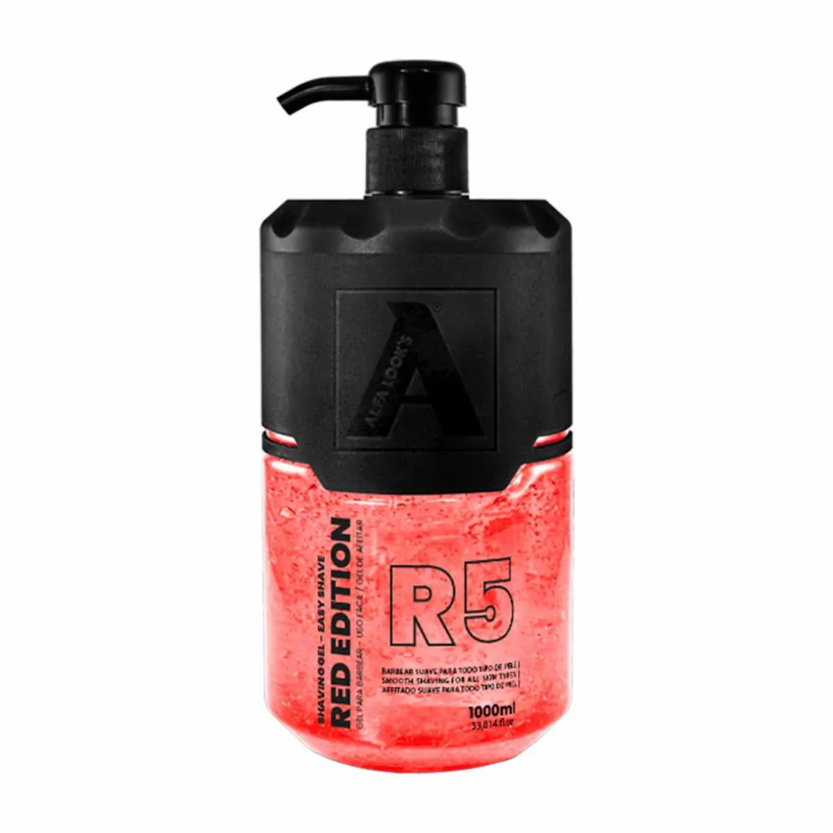 SHAVING GEL RED EDITION R5 1000ML ALFA LOOK`S
