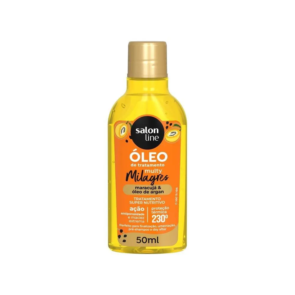 ÓLEO REPARADOR MACARUJá CACHOS DOS SONHOS MULTY MILAGRES 50ML