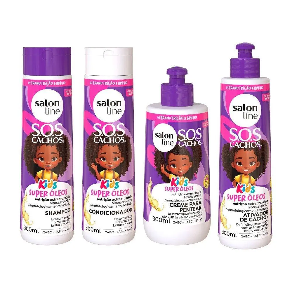 KIT PARA CACHINHOS NUTRIDOS COM SOS CACHOS KIDS NUTRIçãO EM AçãO