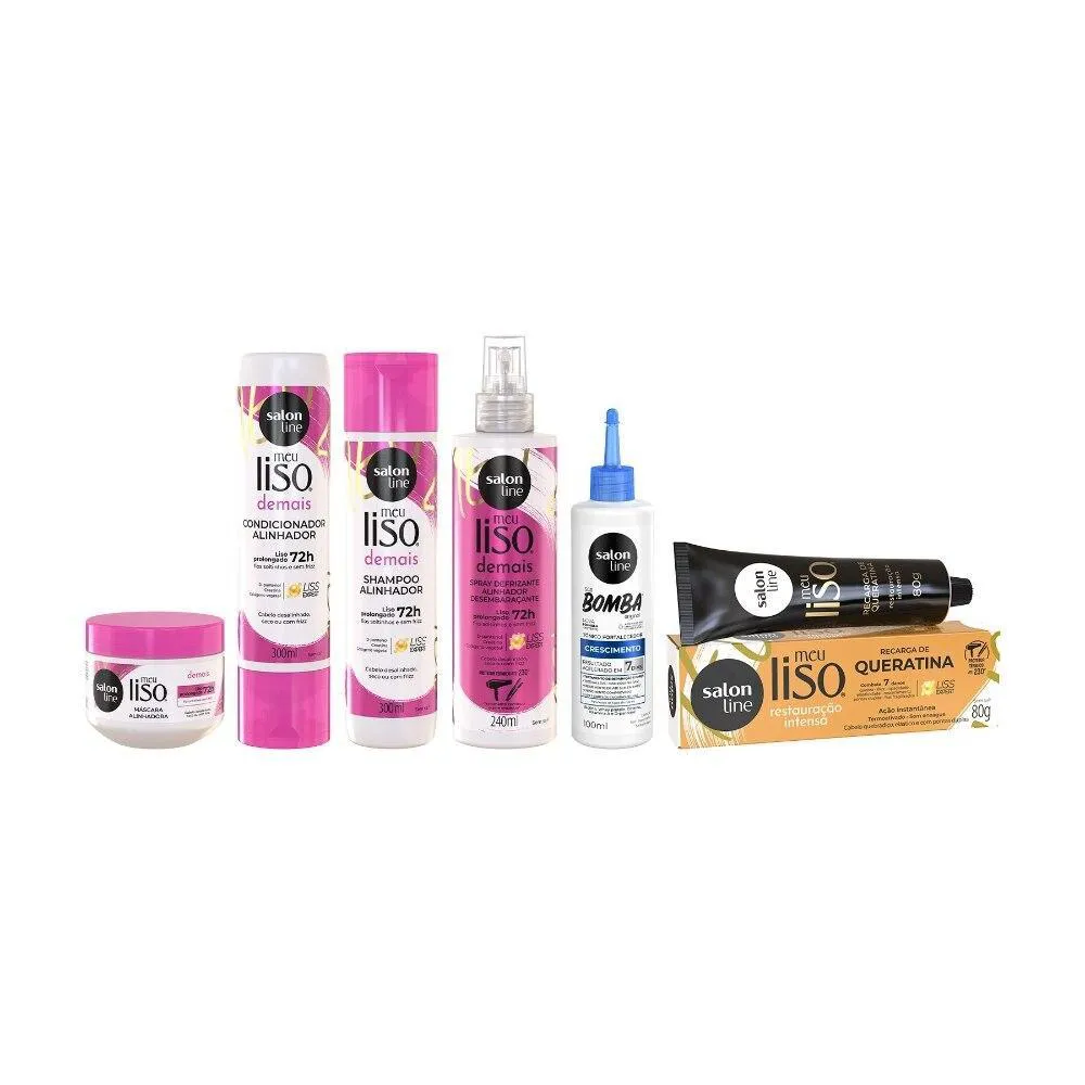 KIT SECRETO PARA CABELOS LISOS
