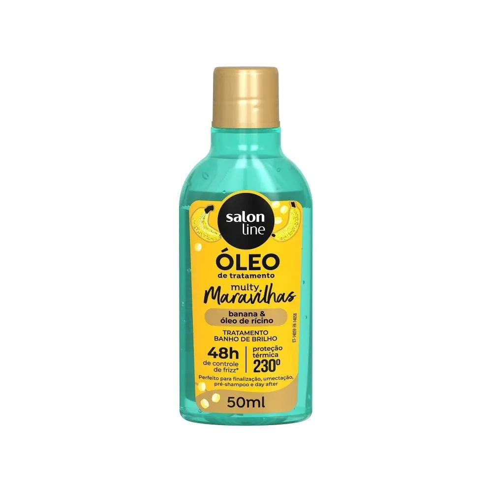 ÓLEO REPARADOR BANANA CACHOS DOS SONHOS MULTY MARAVILHAS 50ML