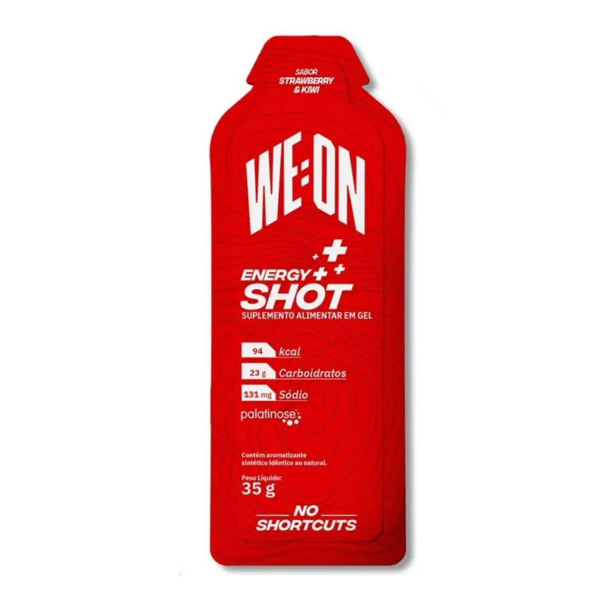 WEON ENERGY SHOT GEL MORANGO E KIWI UNIDADE 35G