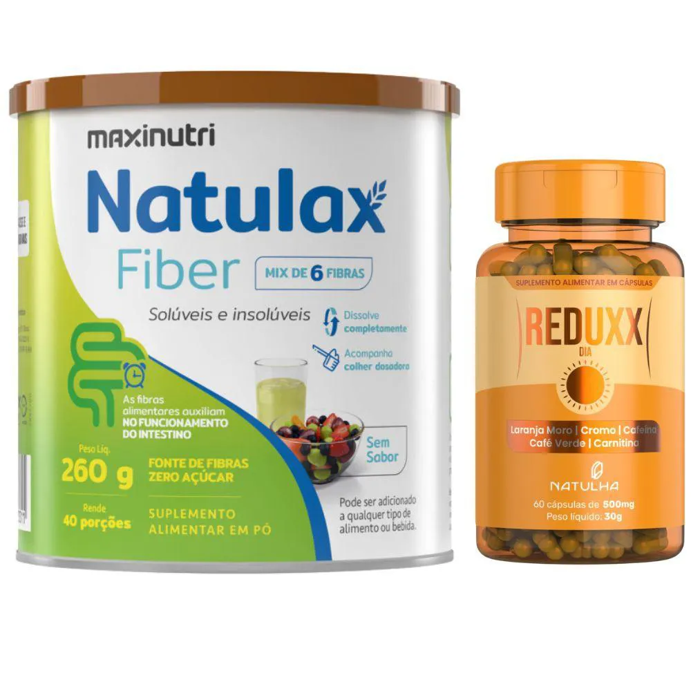 KIT NATULAX FIBER + REDUXX DIA