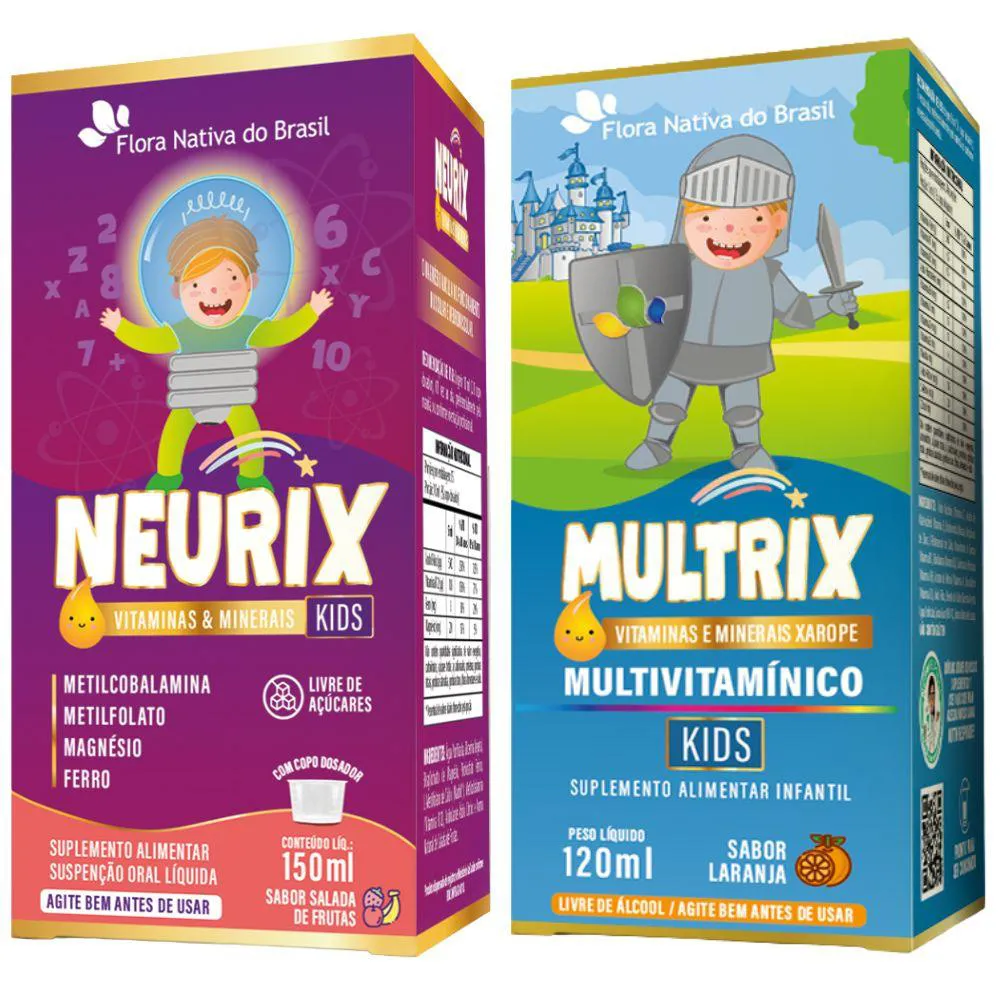 KIT NEURIX + MULTRIX - FLORA NATIVA Salada DE Frutas