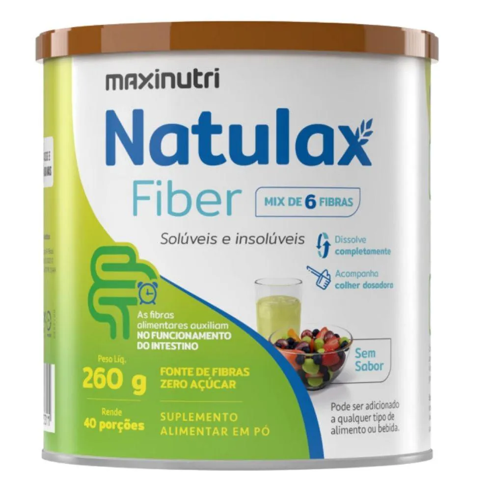 NATULAX FIBER (MIX DE FIBRAS) 260G  - MAXINUTRI