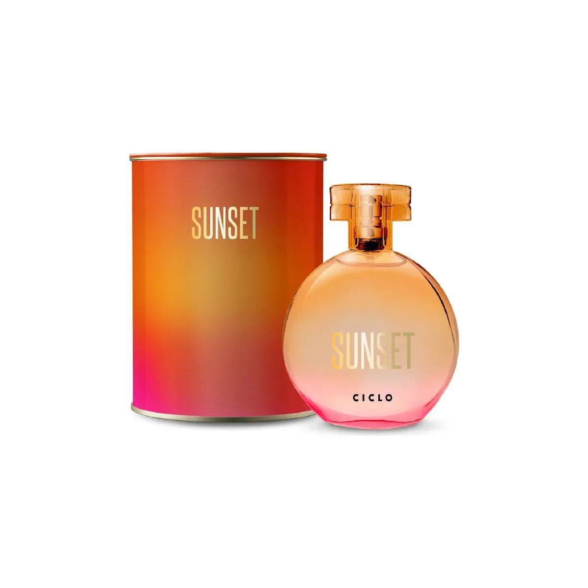 CICLO SUNSET DEO COLôNIA LATA - PERFUME FEMININO 100ML