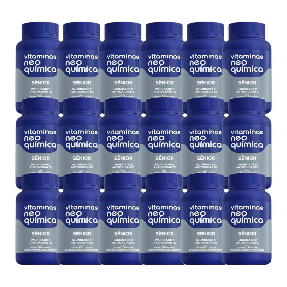 KIT 18X SUPLEMENTO ALIMENTAR SêNIOR 60 CPR - NEO QUIMICA