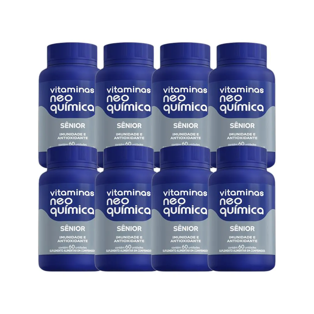 KIT 8X SUPLEMENTO ALIMENTAR SêNIOR 60 CPR - NEO QUIMICA