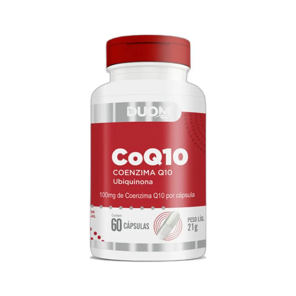 SUPLEMENTO ALIMENTAR COENZIMA Q10 COQ10 60 CPS DUOM