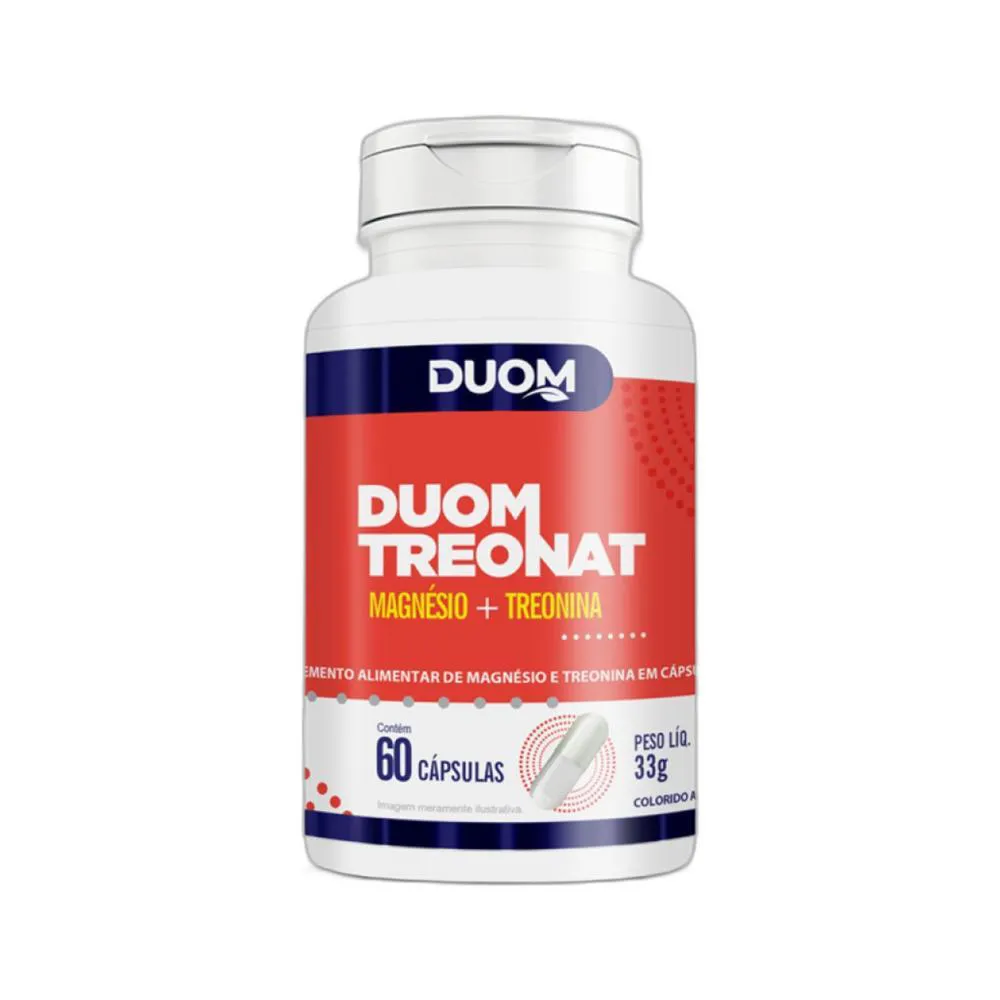 SUPLEMENTO ALIMENTAR TREONAT 60 CPS - DUOM