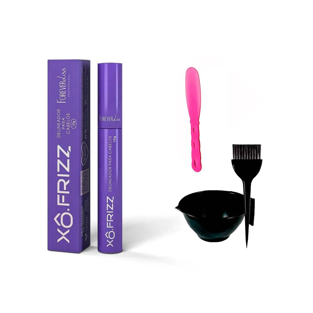 CANETA DELINEADORA ANTI FRIZZ FOREVER LISS +CUMBUCA/ESPáTULA