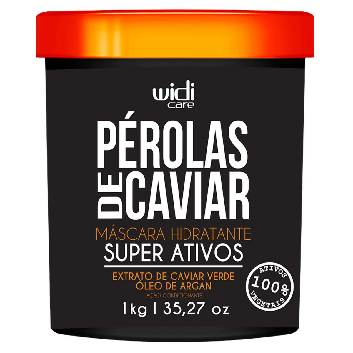 MáSCARA HIDRATANTE PéROLAS CAVIAR SUPER ATIVOS WIDI CARE 1KG