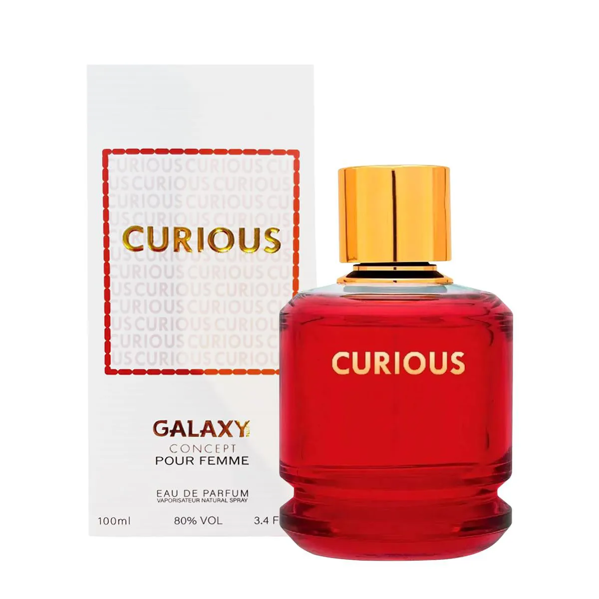 GALAXY PLUS CURIOUS EAU DE PARFUM - PERFUME FEMININO 100ML