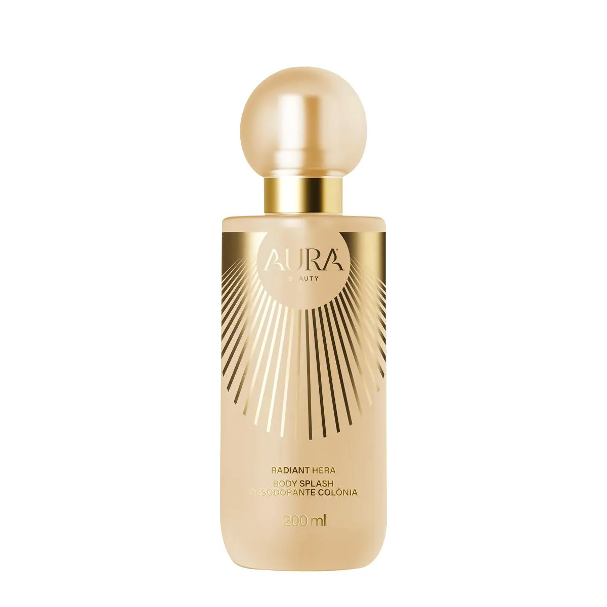 AURA BEAUTY RADIANT HERA - BODY SPLASH DESODORANTE COLôNIA 200ML