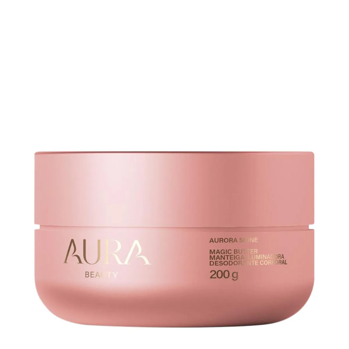 AURA BEAUTY MAGIC BUTTER AURORA SHINE - MANTEIGA ILUMINADORA CORPORAL 200G