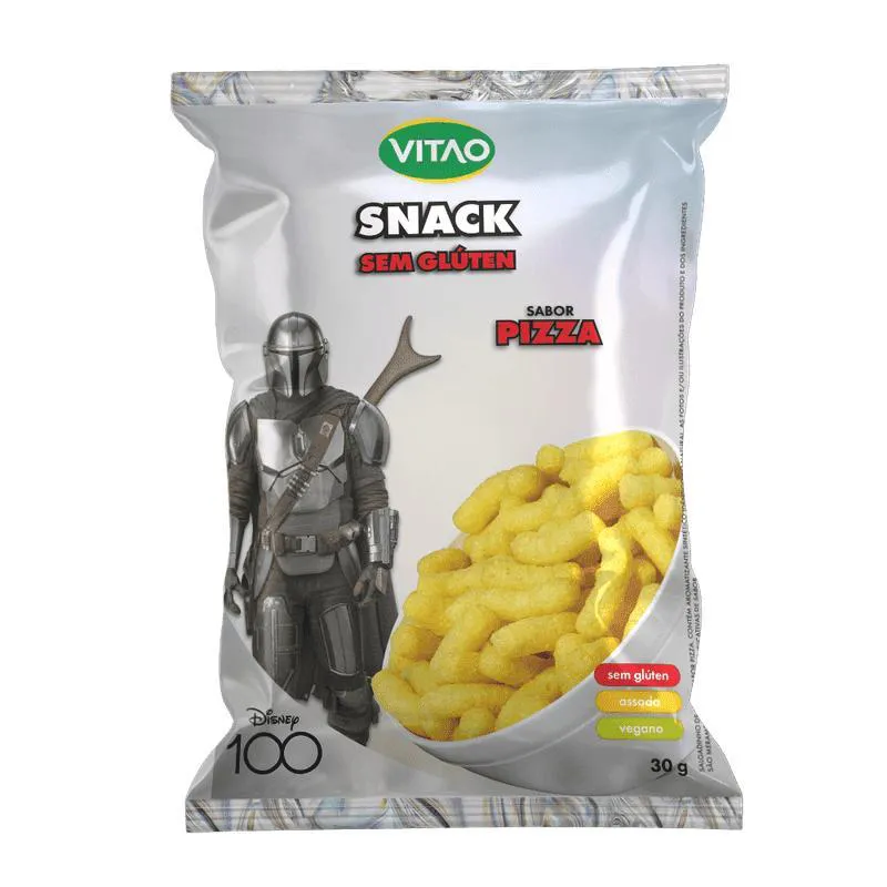 DISNAY SNACK SEM GLúTEN PIZZA 30G