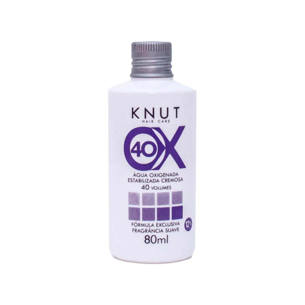 KNUT ÁGUA OXIGENADA CREMOSA - 40 VOLUMES 80ML - NEUTRO