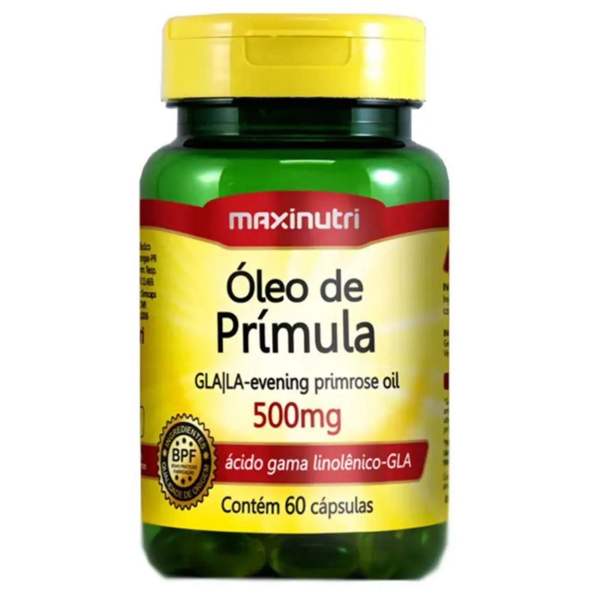 OLEO DE PRIMULA 500MG C60 MAXINUTRI