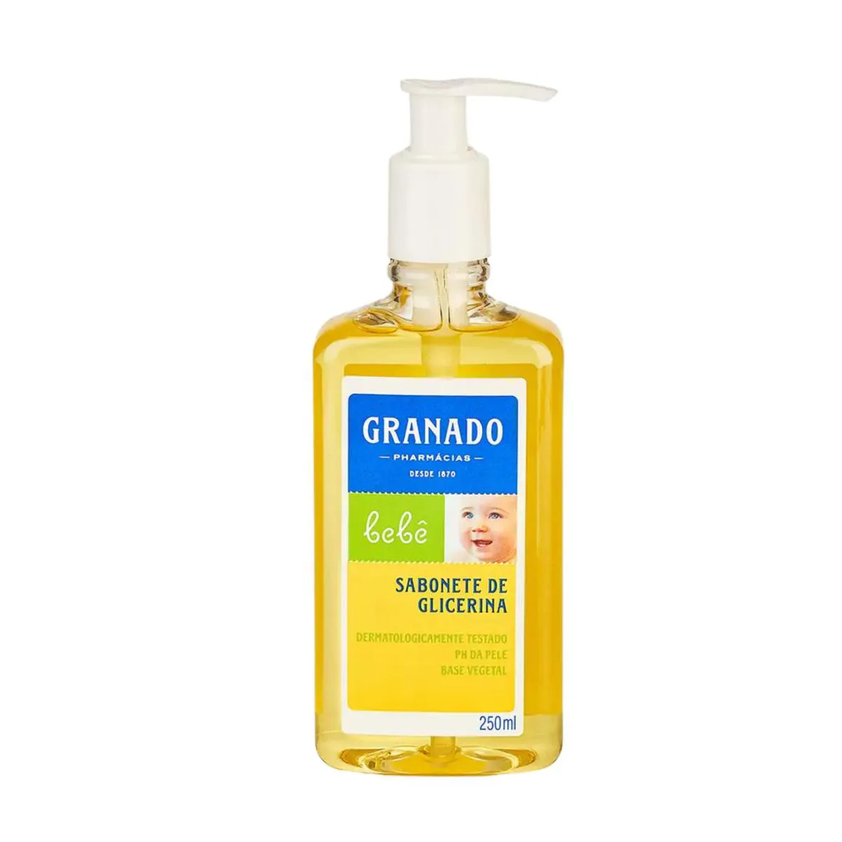 SABONETE LíQUIDO DE GLICERINA SUAVE 250ML - GRANADO