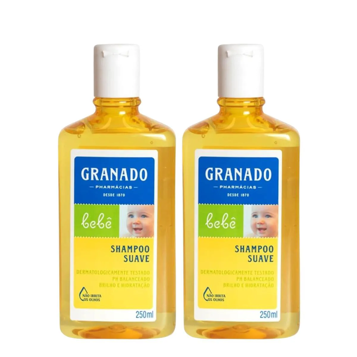 KIT C2 SHAMPOO SUAVE TRADICIONAL 250ML BEBE - GRANADO