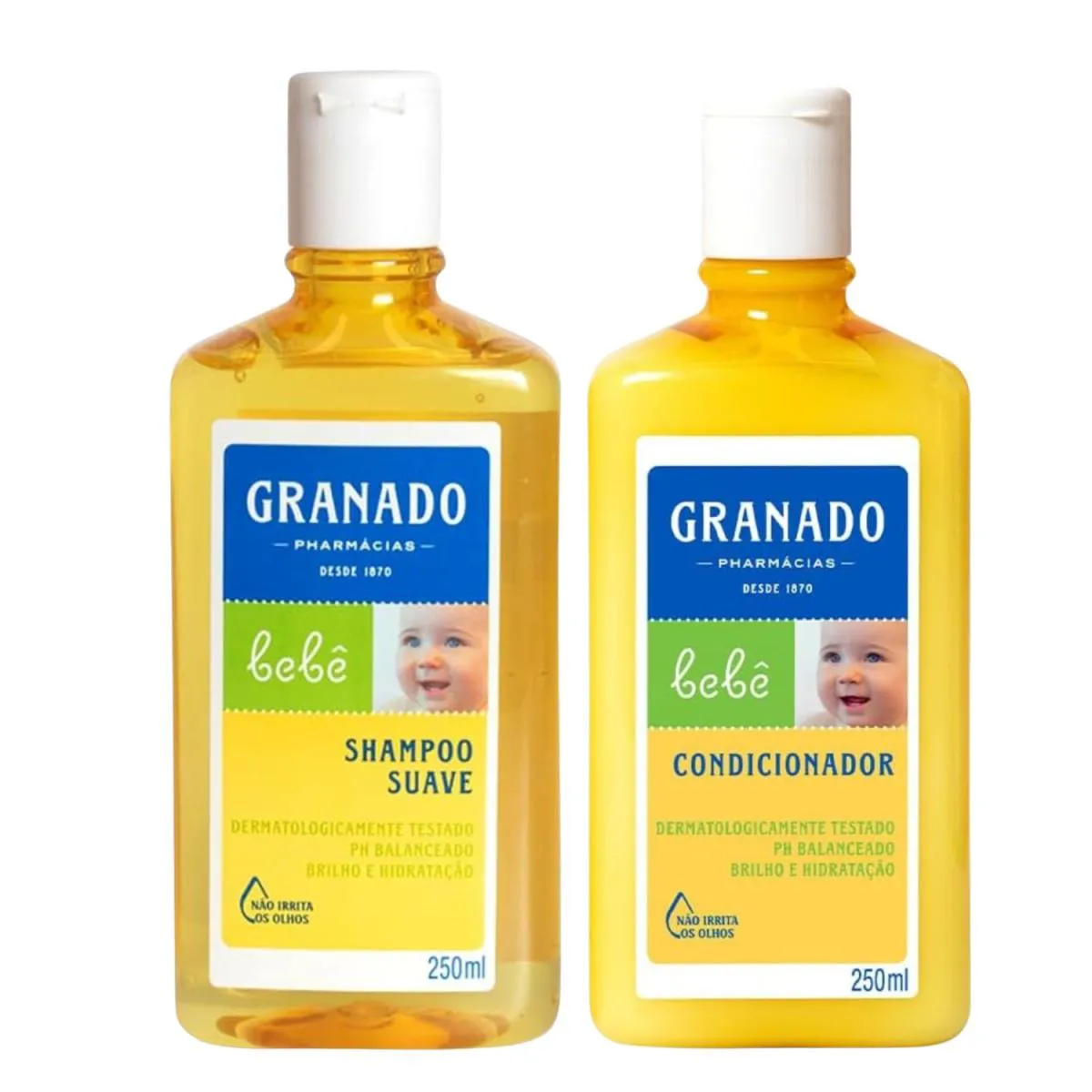 KIT SHAMPOO E COND SUAVE TRADICIONAL 250ML BEBE - GRANADO