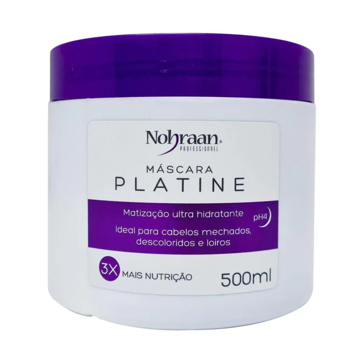 NOHRAAN MASC 500G PLATINE MELANGE