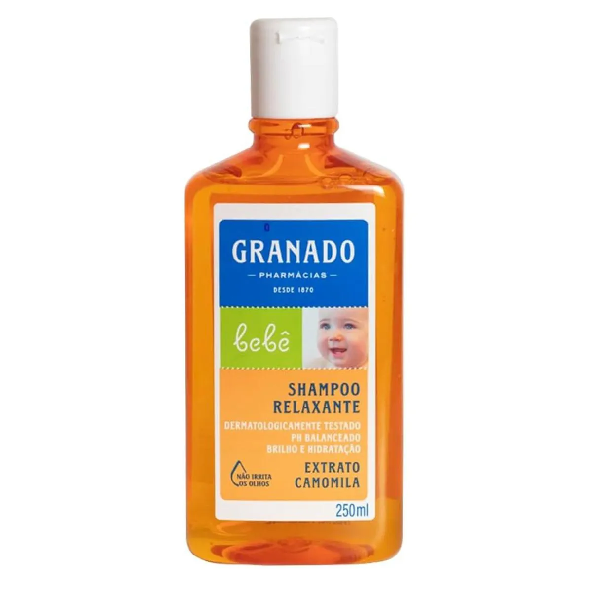 SHAMPOO RELAXANTE BEBê CAMOMILA 250ML - GRANADO