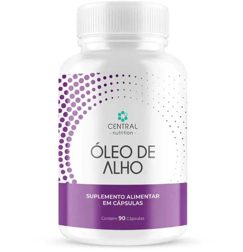 ÓLEO DE ALHO - POTE COM 90 SOFTCAPS