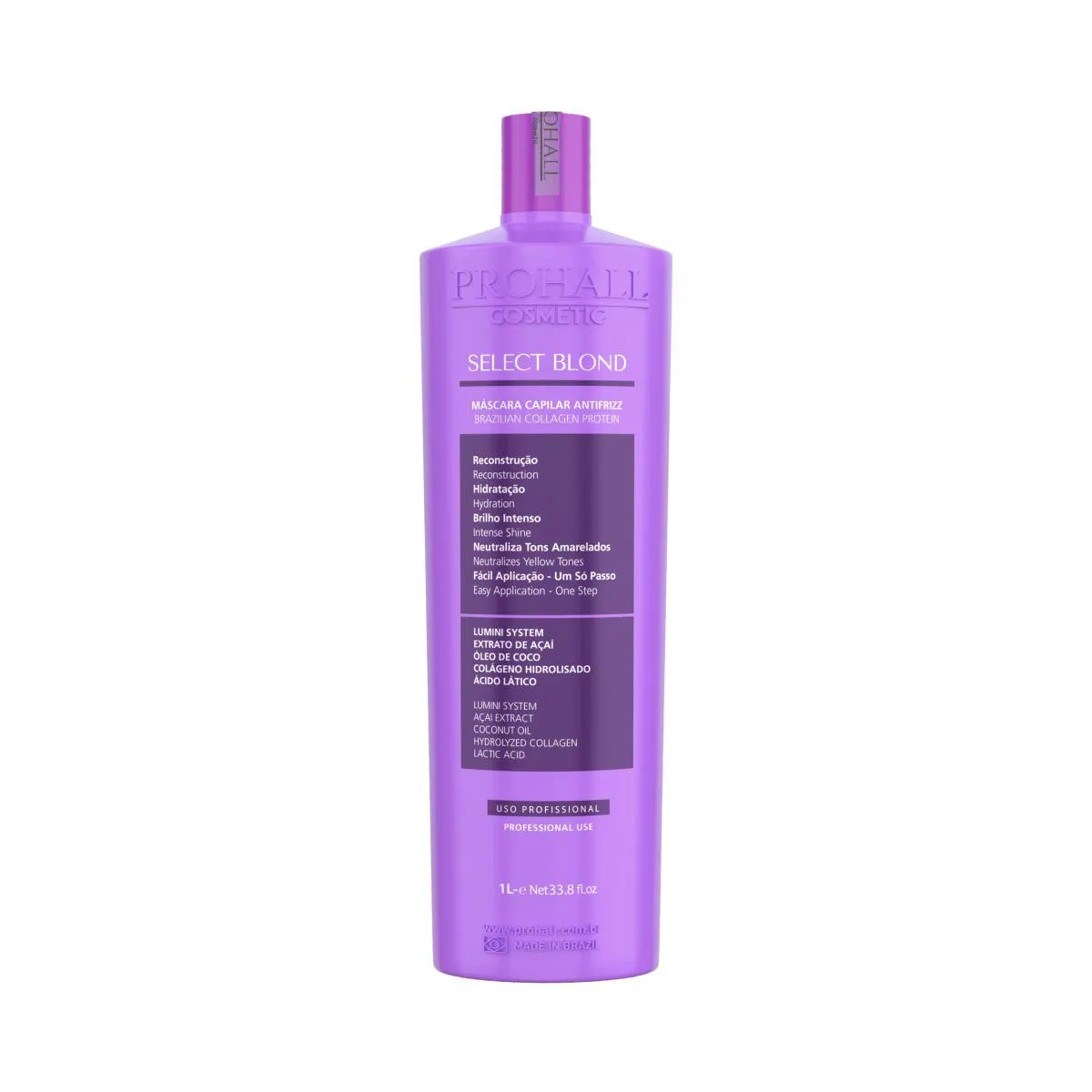 PROHALL SELECT BLOND TRATAMENTO SINERGICO 1L
