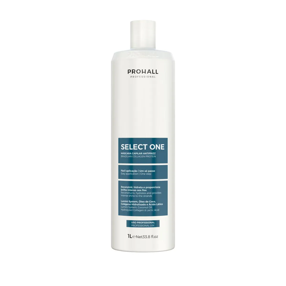 PROHALL TRATAMENTO SELECT ONE SINÉRGICO REALINHAMENTO 1L