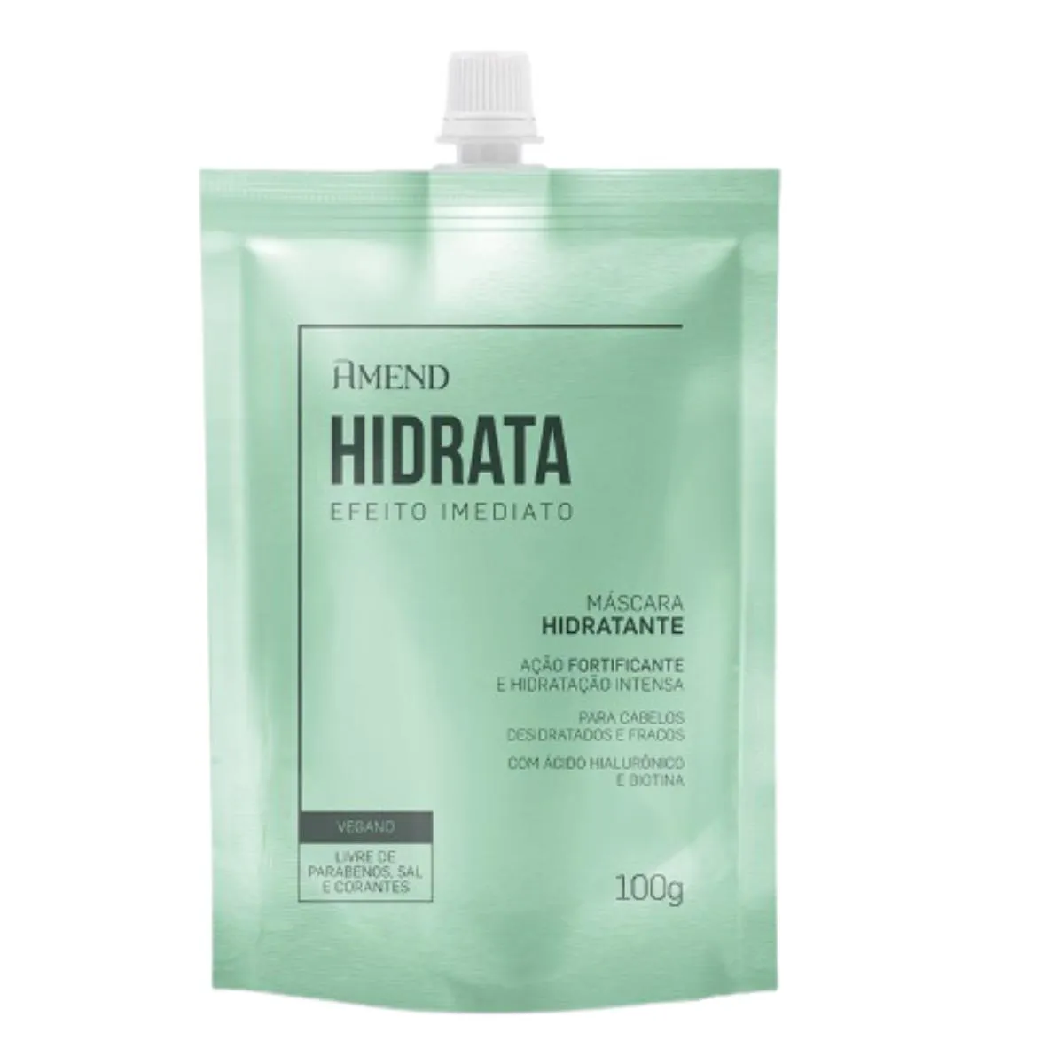AMEND MASCARA HIDRATANTE EFEITO IMEDIATO HIDRATA 100G