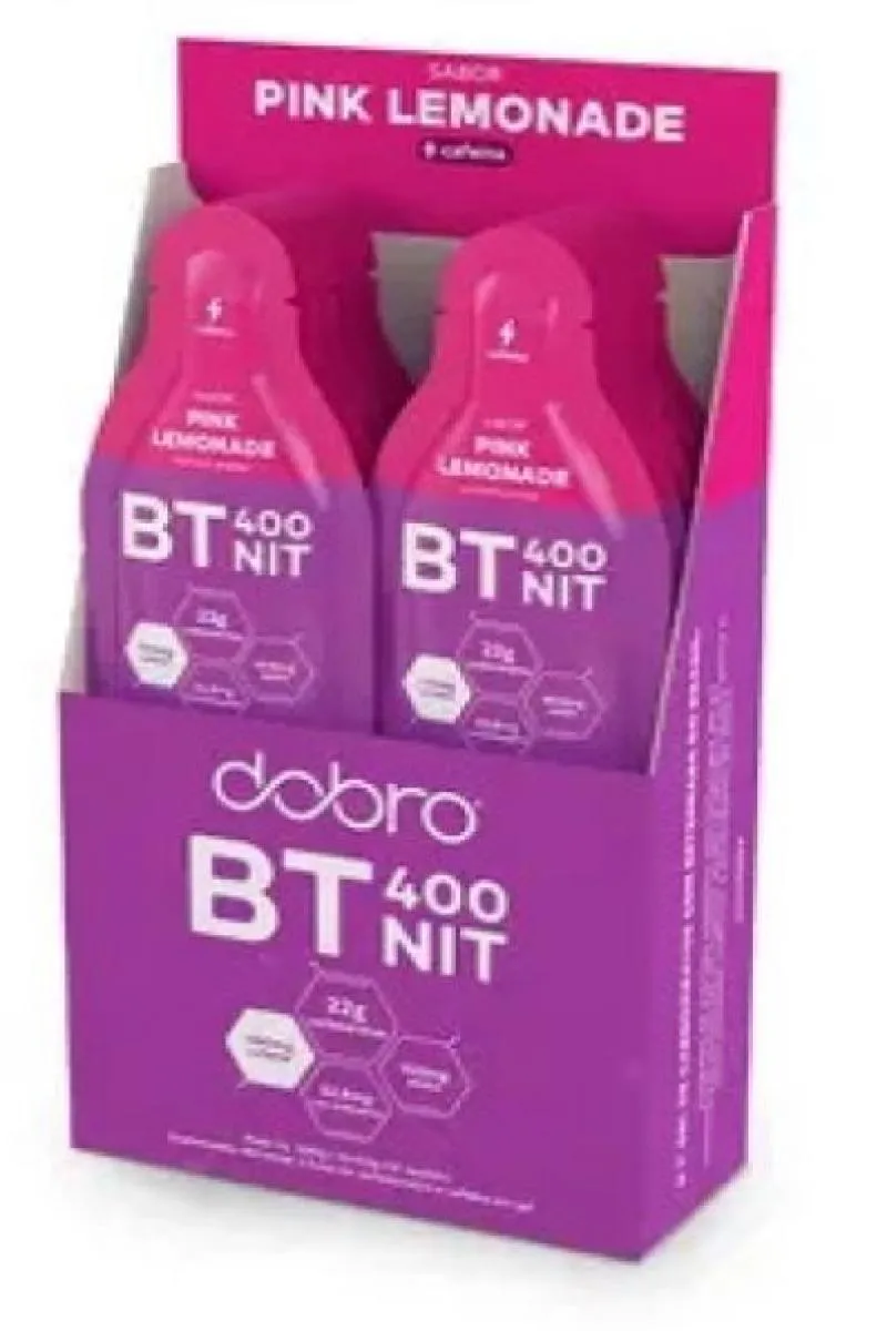 BT NITRATO GEL DOBRO (DISPLAY 10 SACHêS 30G) - SABOR: PINK LEMONADE