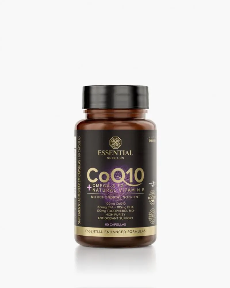 COQ10 + ÔMEGA 3TG + VITAMINA E (60 CAPS) - NOVA EMBALAGEM - PADRãO: ÚNICO