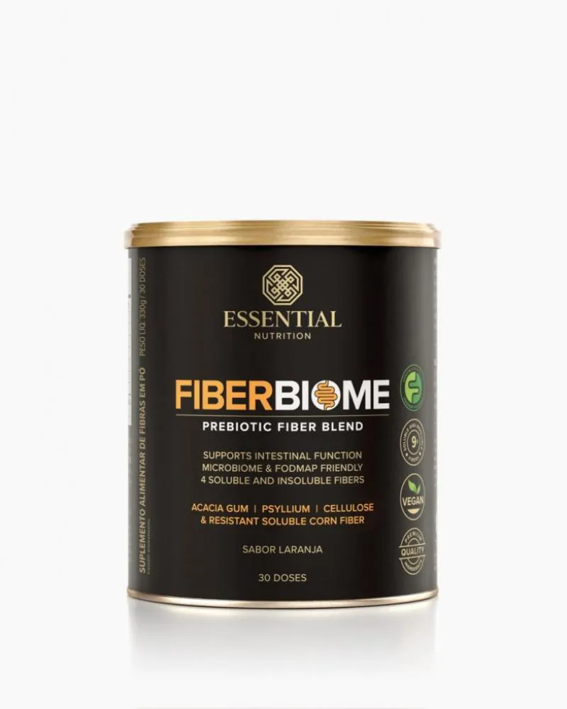 FIBER BIOME (300G) - SABOR: LARANJA