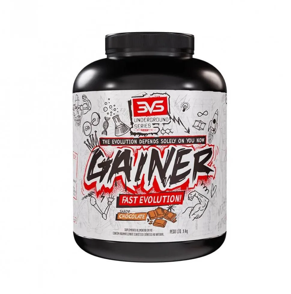 GAINER (3KG) - SABOR: CHOCOLATE