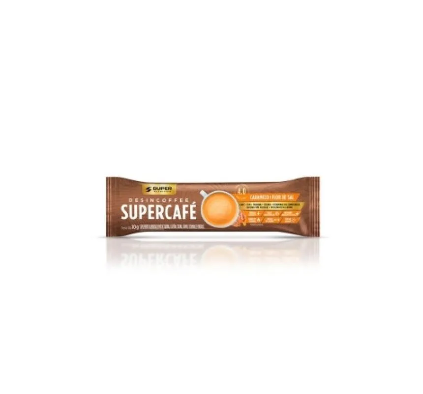 STICK SUPERCAFE  (10G) - SABOR: CARAMELO E FLOR DE SAL