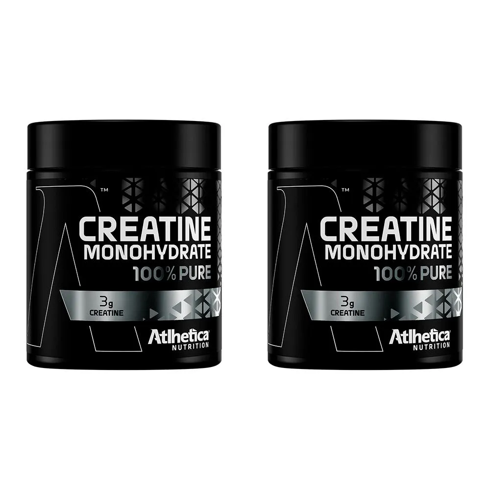 KIT 2X CREATINA 100% PURE 300G - ATLHETICA NUTRITION