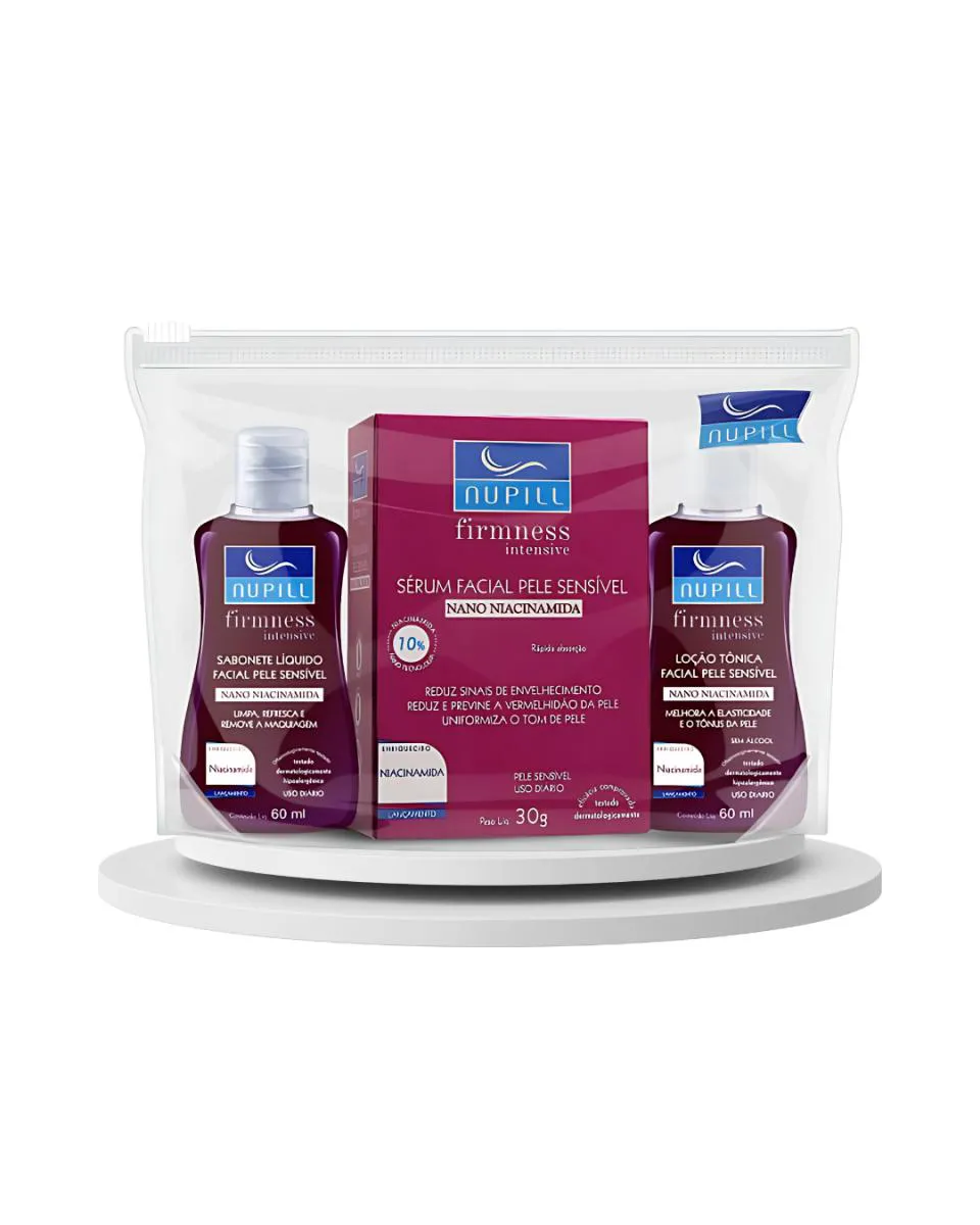 KIT VIAGEM FIMNESS INTENSIVE NANO NIACINAMIDA C/3 ITENS