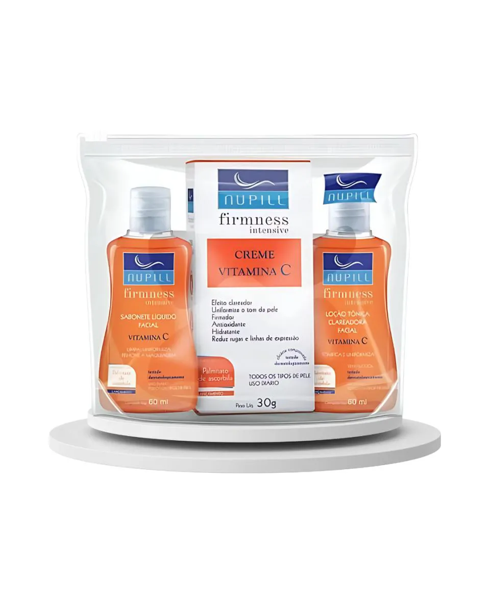 KIT VIAGEM FIMNESS INTENSIVE VITAMINA C C/3 ITENS