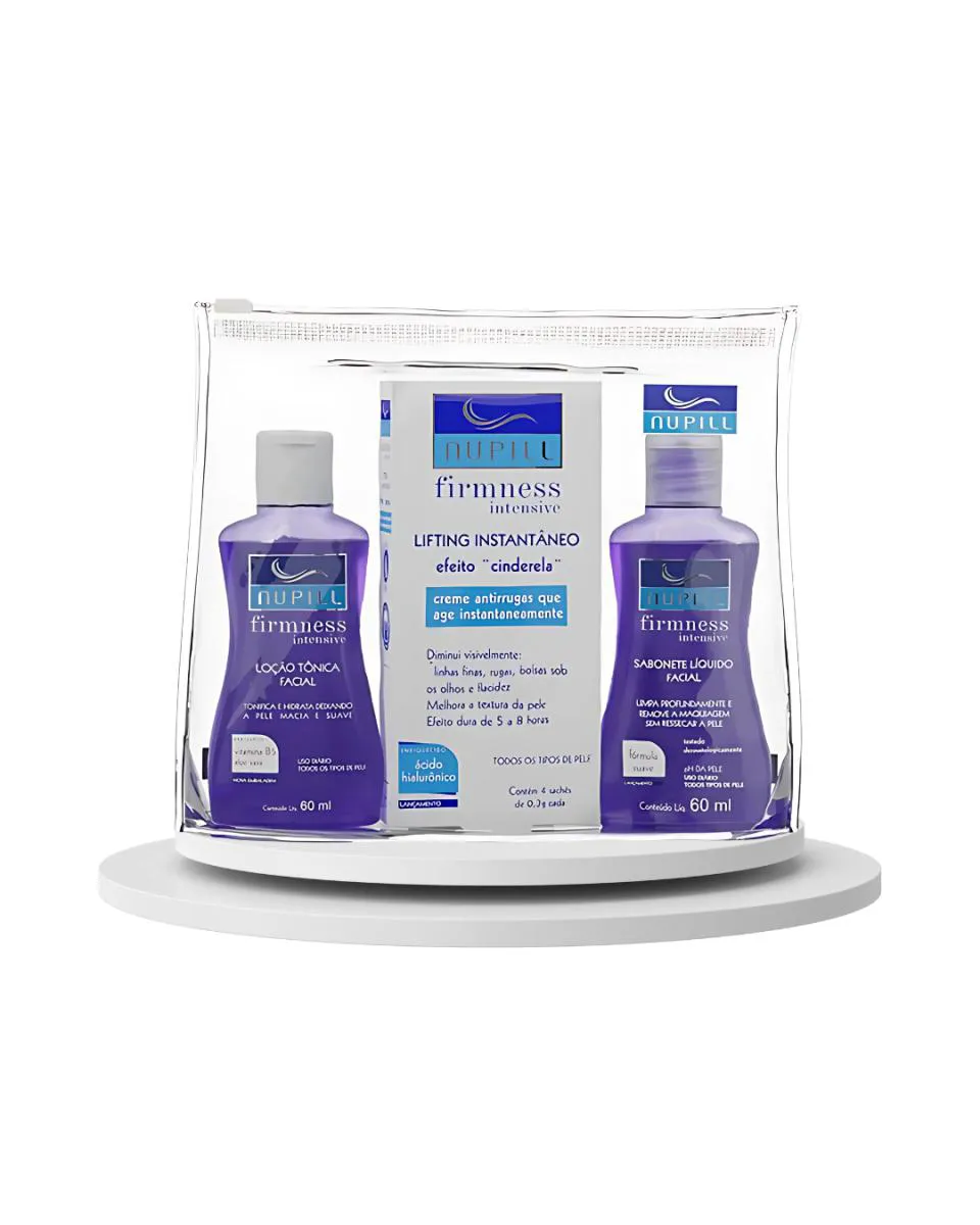 KIT VIAGEM FIRMNESS INTENSIVE NUPILL C/3 ITENS